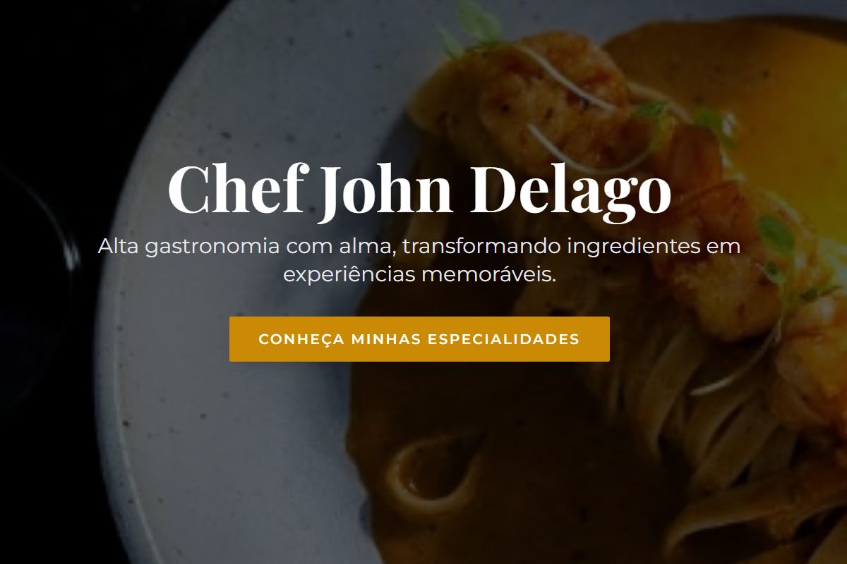 Projeto para Chef John Delago